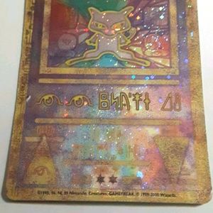 Mew holo pokemon card